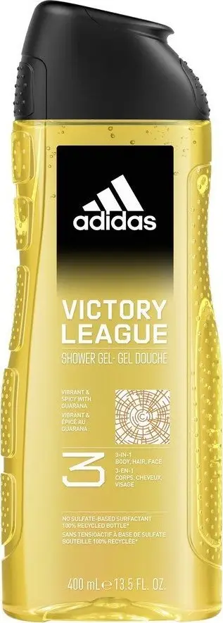 Xhel dushi Adidas Victory League, për burra, 400ml