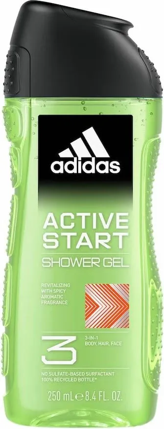 Xhel dushi për meshkuj Adidas Active Start 250ml - 1