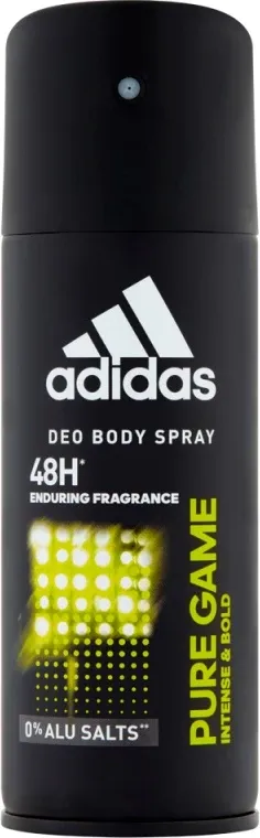 Deodorant spray Adidas Pure Game për meshkuj 150ml - 1