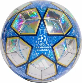 Top futbolli adidas për të gjithë, hiri/kaltër