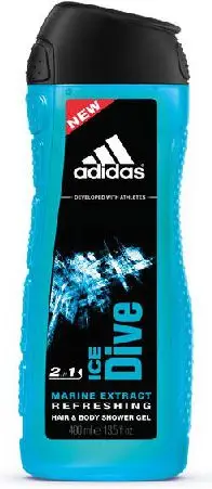 Xhel dushi për meshkuj Adidas Ice Dive 400ml