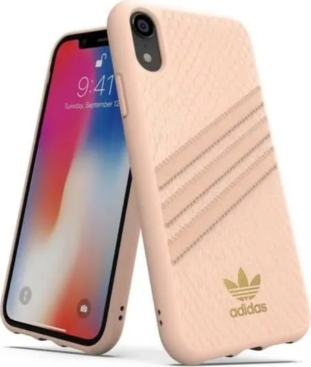 Mbështjellës Adidas OR Moulded Case Snake për iPhone XR, Rozë - 1