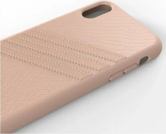 Mbështjellës Adidas OR Moulded Case Snake për iPhone XR, Rozë - 2