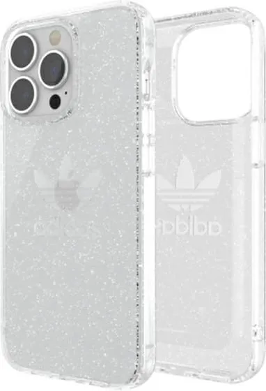 Mbështjellës Adidas OR për iPhone 13 Pro / 13 6.1", Glitter, Transparent, Silver - 3