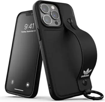 Mbështjellës Adidas OR Hand Strap Case për iPhone 13 Pro Max 6.7", i zi