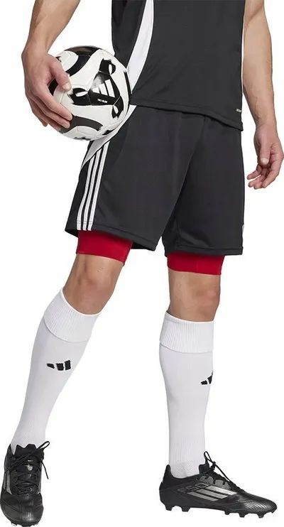 Shortse kompresuese adidas TechFit M JP1464, termoaktive, të zeza - 3