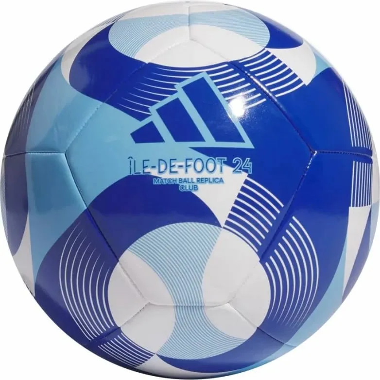 Top futbolli Adidas Glider, madhësia 5, blu - 1