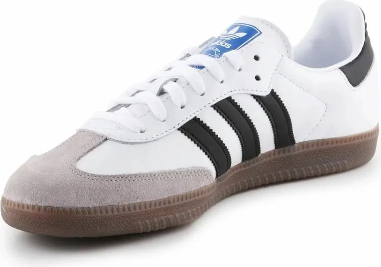 Këpucë adidas Samba OG M B75806 për meshkuj, të bardha - 4