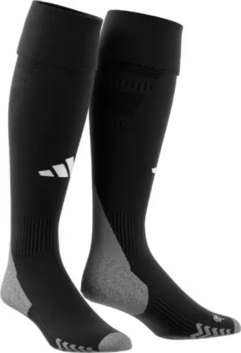 Çorape futbolli adidas për meshkuj dhe fëmijë, të zeza