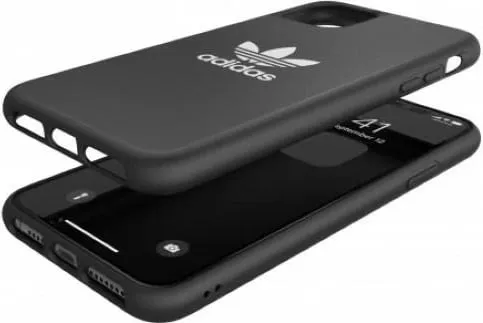 Mbështjellës Adidas OR Molded Case Basic për iPhone 11 Pro Max, zi dhe bardhë - 4