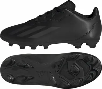 Atlete për fëmijë adidas X Crazyfast.4 FxG Jr, të zeza