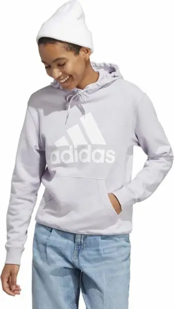 Dukse Adidas Big Logo FT R HD W IC6899, pambuk, me kapuç, vjollcë