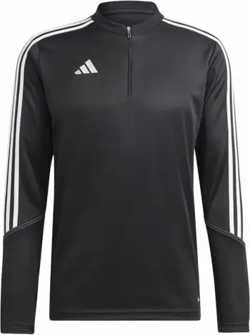 Bluzë sportive Adidas TIRO 23 Training Top HS3617, për meshkuj, poliester, e zezë