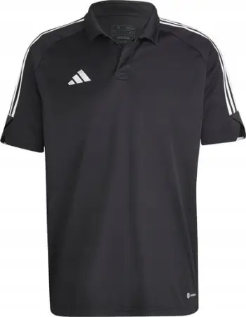 Bluzë polo adidas Tiro 23 League M HS3578, për meshkuj, poliester i ricikluar, e zezë