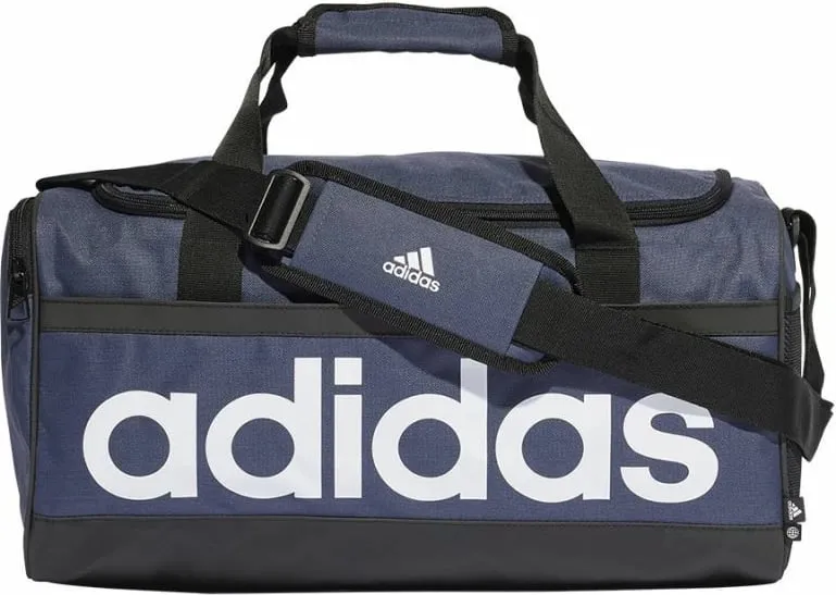 Çanta adidas Linear Duffel për meshkuj dhe femra, blu marine - 1
