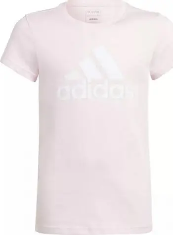 Bluzë për vajza adidas Big Logo Tee Jr IC6123, pambuk, ngjyrë rozë