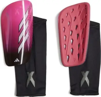 Mbrojtëse futbolli për këmbë Adidas X SG League HN5575, me jastëk EVA, rozë