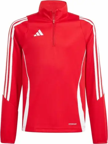 Bluzë sportive për fëmijë Adidas Tiro 24 Training Top Jr IR9361, AEROREADY, poliester i ricikluar, e zezë