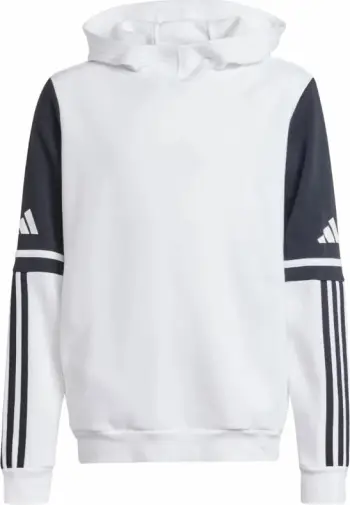 Bluzë me kapuç Adidas Squadra 25 Jr JD4807, për fëmijë, pambuk, e zezë