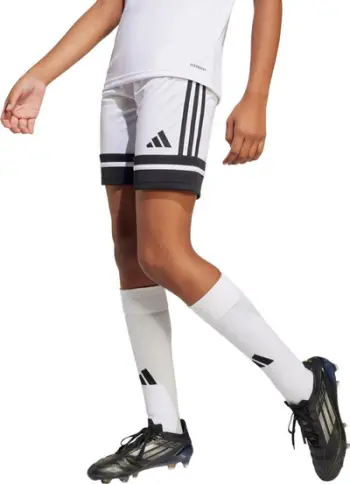 Shorce sportive për fëmijë adidas Squadra 25 Jr JJ2422, Aeroready, poliester, blu