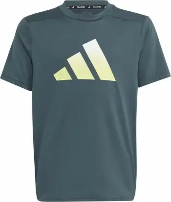 Bluzë Adidas TI Tee Jr IJ6416, pambuk, për fëmijë, e bardhë