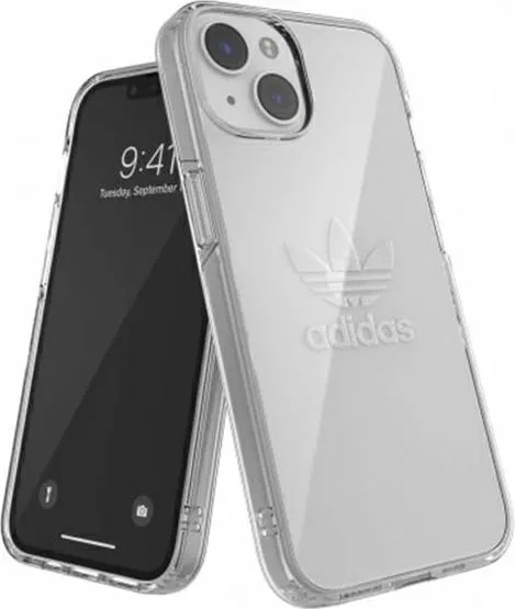 Mbrojtëse telefoni Adidas Clear Case për iPhone 14 Plus, transparente, TPU, e tejdukshme - 1