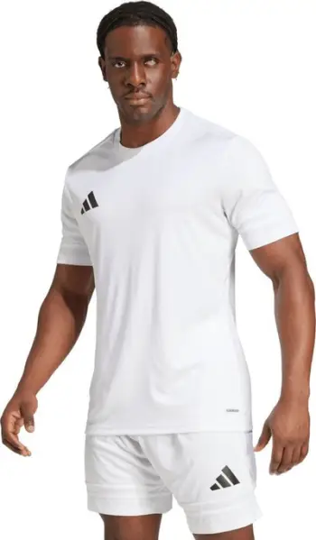 Bluzë sportive adidas Squadra 25 M JG5834, për meshkuj, poliester, e bardhë