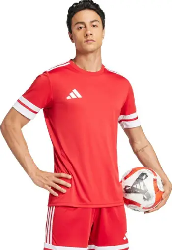 Bluzë sportive adidas Squadra 25 M JE2601, Aeroready, për meshkuj, e kuqe