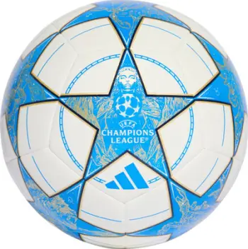 Top futbolli adidas UCL Training League Stage 25/26, për stërvitje, i bardhë blu