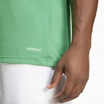 Bluzë polosh Adidas Squadra 25 M JY3416, për meshkuj, teknologji Aeroready, e bardhë
