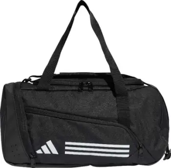 Çantë sportive adidas Essentials 3 Stripes Duffel XS IP9861, 16.5L, me rrip shpatulle, e zezë