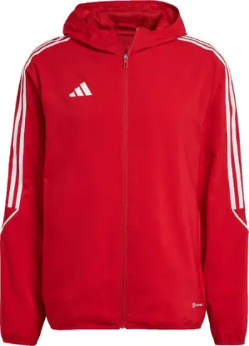 Xhaketë kundër erës adidas Tiro 23 League W IA1618, AEROREADY, poliestër i ricikluar, e kuqe