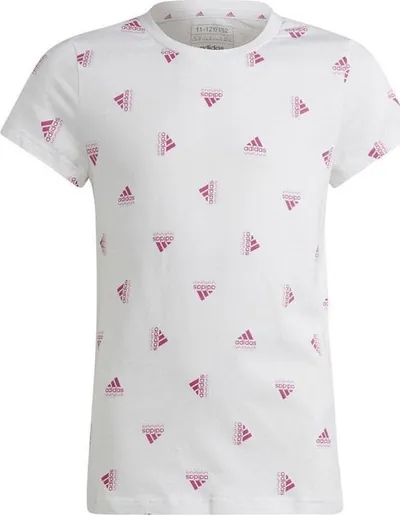 Bluzë Adidas BLUV Tee Jr IB8918, pambuk, e bardhë - 1