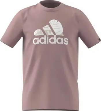 Bluza adidas Bos Nature Jr HR8146, pambuk, për vajza, rozë