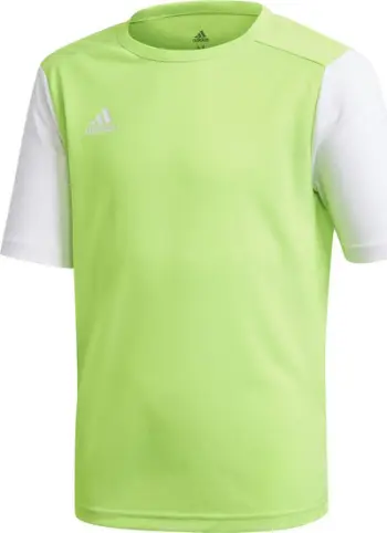 Fanellë stërvitjeje për djem adidas, e gjelbër