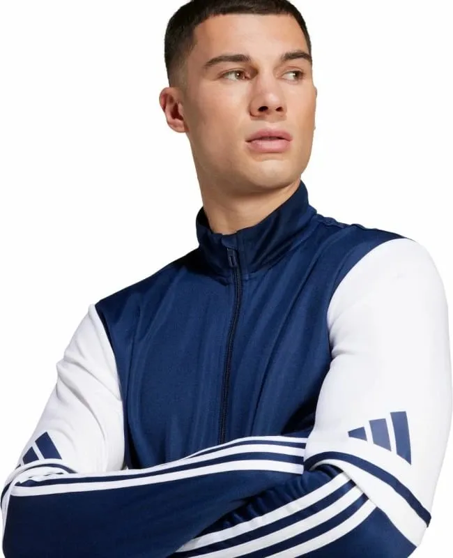 Bluzë sportive Adidas Squadra 25 Training M JD2978, me zinxhir, për meshkuj, e zezë - 5