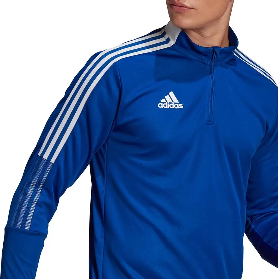 Duks adidas Tiro 21 Training Top M GH7302 për meshkuj, blu - 1