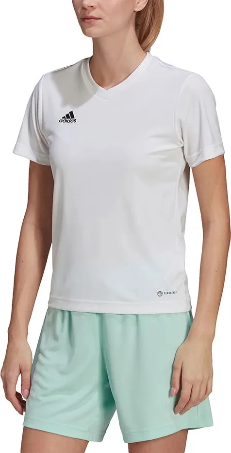 Fanellë adidas Entrada 22 për femra, e bardhë - 3
