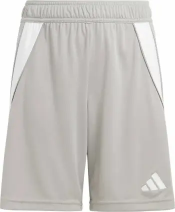Shorce për fëmijë adidas Tiro 24, të bardha dhe gri