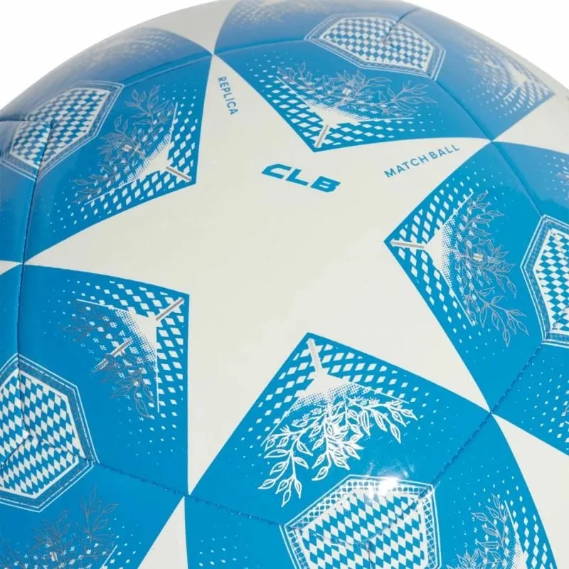 Top futbolli adidas, i bardhë dhe blu - 4