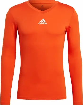 Bluzë për meshkuj Adidas, e portokalltë