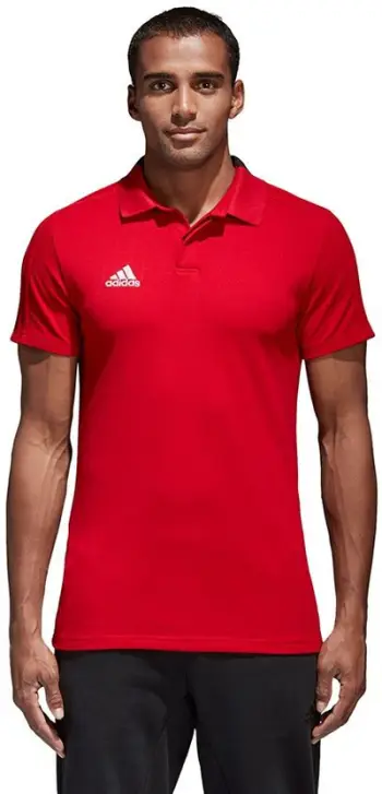 Maicë futbolli për meshkuj Adidas Convido 18 CO Polo, S, e kuqe