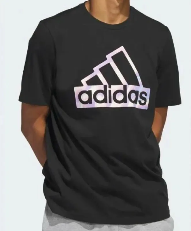 Bluzë Adidas Future Tee H49660, pambuk, për meshkuj, e zezë - 2