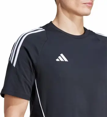 Bluzë sportive adidas TIRO 24 Sweat Tee M IJ9954, pambuk, për meshkuj, e zezë