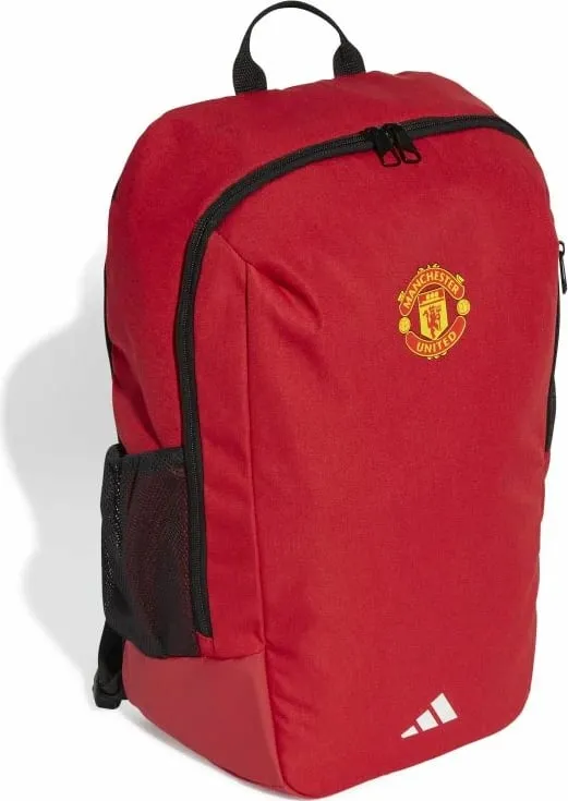 Çantë shpine Adidas Manchester United IY0439, 26.5L, poliester i ricikluar, e kuqe - 2