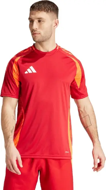 Fanellë për meshkuj adidas, e kuqe dhe portokalli