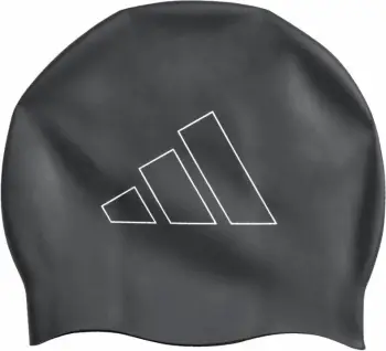 Kapelë noti adidas Logo Swim IA8305, silikoni, unisex, e zezë