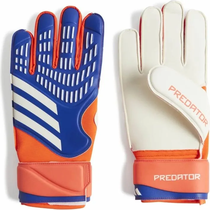 Doreza portieri adidas Predator Match IX3879, Soft Grip Pro, blu e kuqe e bardhë - 1