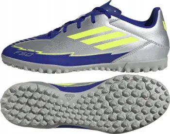 Këpucë futbolli Adidas F50 Messi Club TF IH0917, për bar sintetik, për meshkuj, shumëngjyrëshe