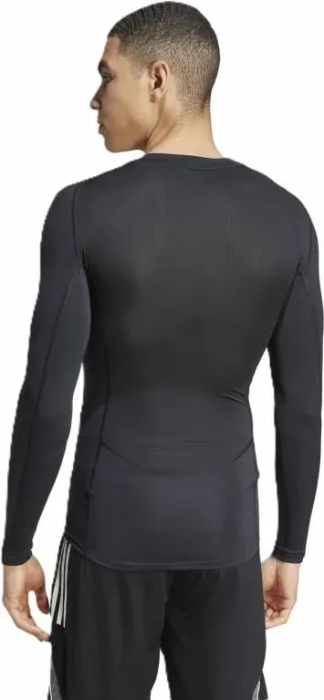 Bluzë termike adidas Techfit M JP2944, me mëngë të gjata, për meshkuj, e zezë - 4